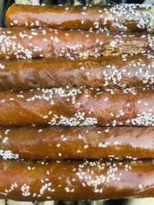 Sugarcane Sticks Dipped in Sweet Gurr Cheerh