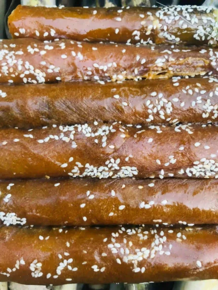 Sugarcane Sticks Dipped in Sweet Gurr Cheerh