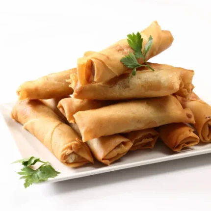 Chicken Vege Spring Rolls (2)